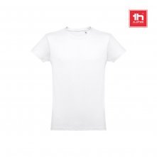 THC LUANDA WH. Men's tubular cotton T-shirt. White