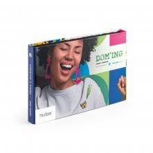 PIN & DOMING SHOWCASE. Prezentoar 2 u 1 bedž & doming