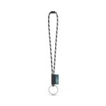 Lanyard TUBE Long (&Oslash; 7 mm). Avilable in 24 standard colors and fully customizable - Black/Grey