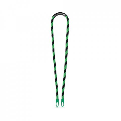 Tube Mask Holder. W pełni konfigurowalne - Czarny/Zielony