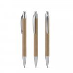 KYRA. Ballpoint pen made from 100% recycled paper and details in recycled ABS (100% rABS)