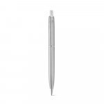 DOOLI. Stainless steel ballpoint pen (53% recycled), with shiny body - Silver