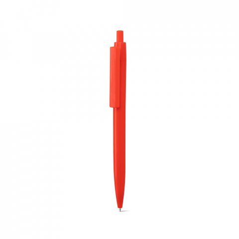 NOLWEN. ABS ballpoint pen with solid glossy finish - Red