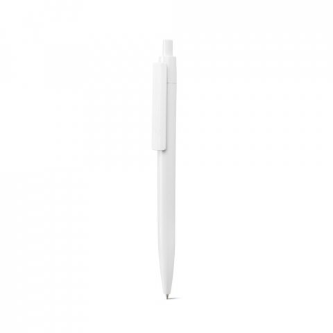 NOLWEN. ABS ballpoint pen with solid glossy finish - White