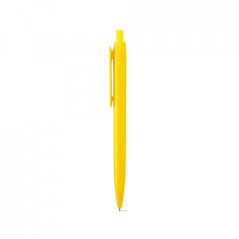 NOLWEN. ABS ballpoint pen with solid glossy finish - Yellow
