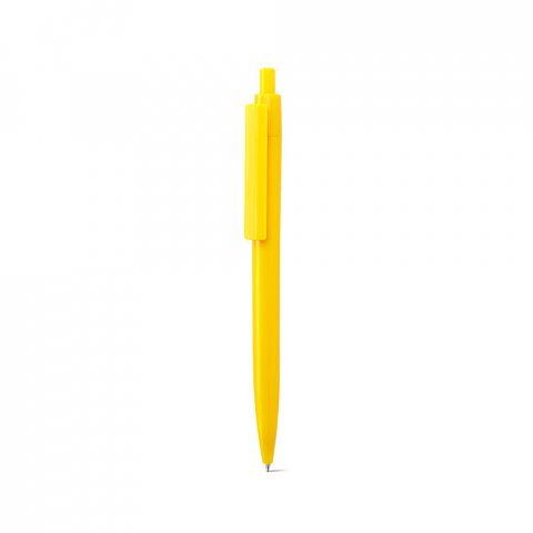 NOLWEN. ABS ballpoint pen with solid glossy finish - Yellow