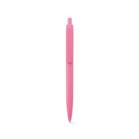 NOLWEN. ABS ballpoint pen with solid glossy finish - Light pink