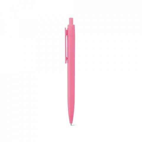 NOLWEN. ABS ballpoint pen with solid glossy finish - Light pink