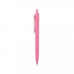 NOLWEN. ABS ballpoint pen with solid glossy finish - Light pink