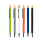 ZYLEN. Ballpoint pen in recycled aluminum (100% rAL), with rubber finish