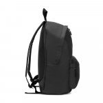 ROSARIO. Classic backpack with a timeless design in 600D recycled polyester - Black