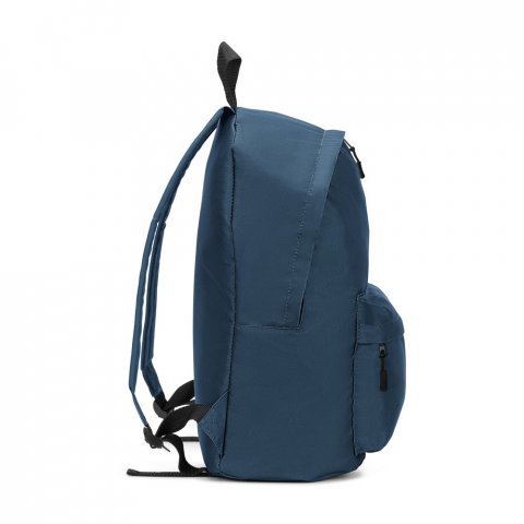 ROSARIO. Classic backpack with a timeless design in 600D recycled polyester - Blue