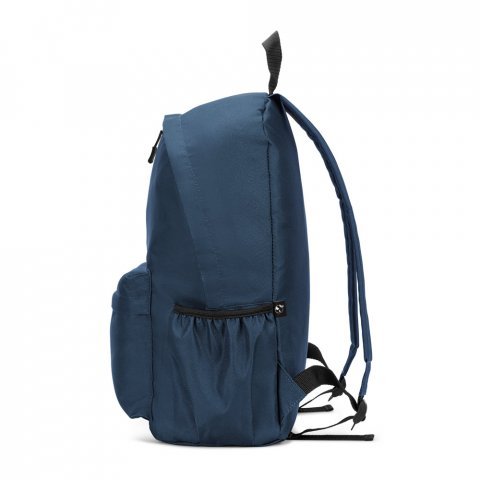 ROSARIO. Classic backpack with a timeless design in 600D recycled polyester - Blue