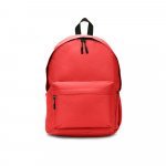 ROSARIO. Classic backpack with a timeless design in 600D recycled polyester - Red