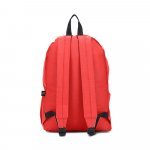 ROSARIO. Classic backpack with a timeless design in 600D recycled polyester - Red