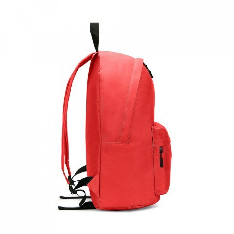 ROSARIO. Classic backpack with a timeless design in 600D recycled polyester - Red