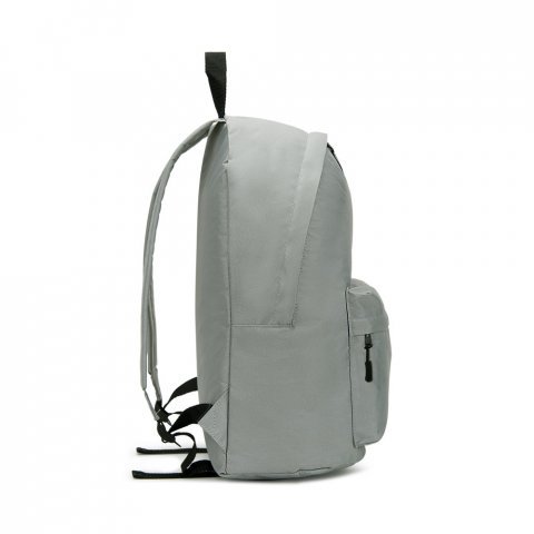 ROSARIO. Classic backpack with a timeless design in 600D recycled polyester - Light grey