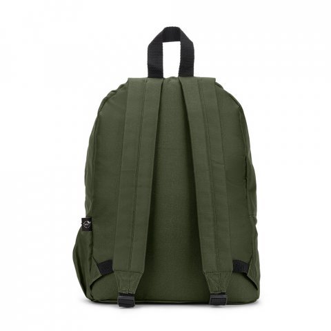 ROSARIO. Classic backpack with a timeless design in 600D recycled polyester - Dark green