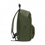 ROSARIO. Classic backpack with a timeless design in 600D recycled polyester - Dark green