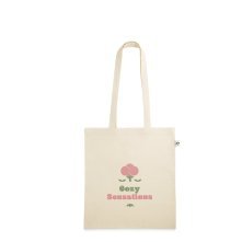 LEON. Saco 100% algod&atilde;o org&acirc;nico (140 g/m&sup2;)
