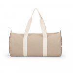 SAINT SPORT. Sports bag in recycled cotton and recycled polyester (380 g/m&sup2;) - Natural