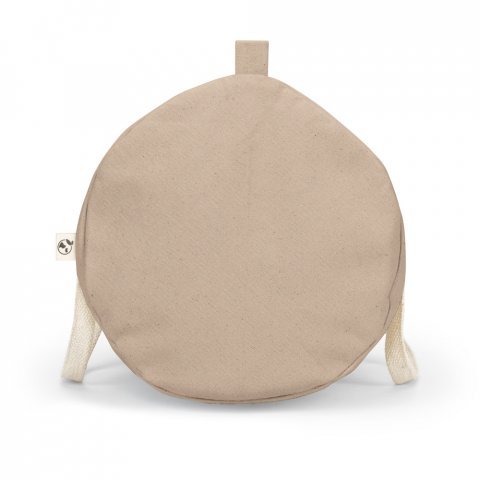 SAINT SPORT. Sports bag in recycled cotton and recycled polyester (380 g/m&sup2;) - Natural