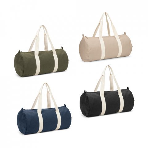 SAINT SPORT. Sports bag in recycled cotton and recycled polyester (380 g/m&sup2;)