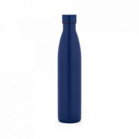 RE-BUFFON XL II. Doppelwandige Trinfklasche aus Edelstahl (90% recycelt) 1L - Dunkelblau
