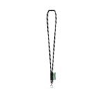 WISBECH. SET Lanyard TUBE Long (&Oslash; 7 mm) &mu;&epsilon; &kappa;&alpha;&rho;&alpha;&mu;&pi;ί&nu;&epsilon;&rho; &pi;ύ&lambda;&eta;&sigmaf; 9 mm &kappa;&alpha;&iota; &kappa;&omicron;ύ&mu;&pi;&omega;&mu;&alpha; &alpha;&sigma;&phi;&alpha;&lambda;&epsilon;ί&alpha;&sigmaf; &Oslash; 7 mm - &Mu;&alpha;ύ&rho;&omicron;/&Gamma;&kappa;&rho;ί