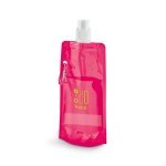 KWILL. 460 ml-es PE &ouml;sszecsukhat&oacute; palack - R&oacute;zsasz&iacute;n