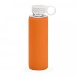 DHABI. Borosilicate glass sports bottle 380 mL - Orange