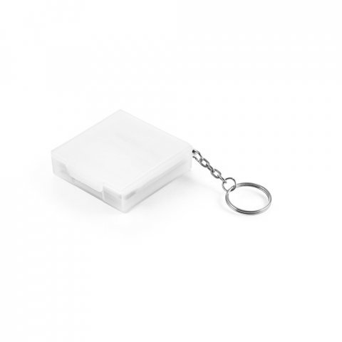 11147. Brelok - Biały