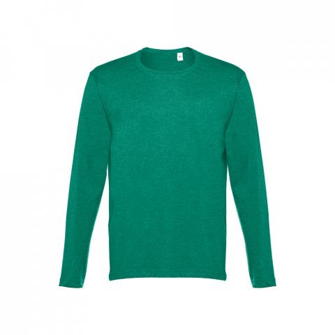 THC BUCHAREST II. P&aacute;nsk&eacute; tričko s dlouh&yacute;m ruk&aacute;vem - Zelen&yacute; mel&iacute;r