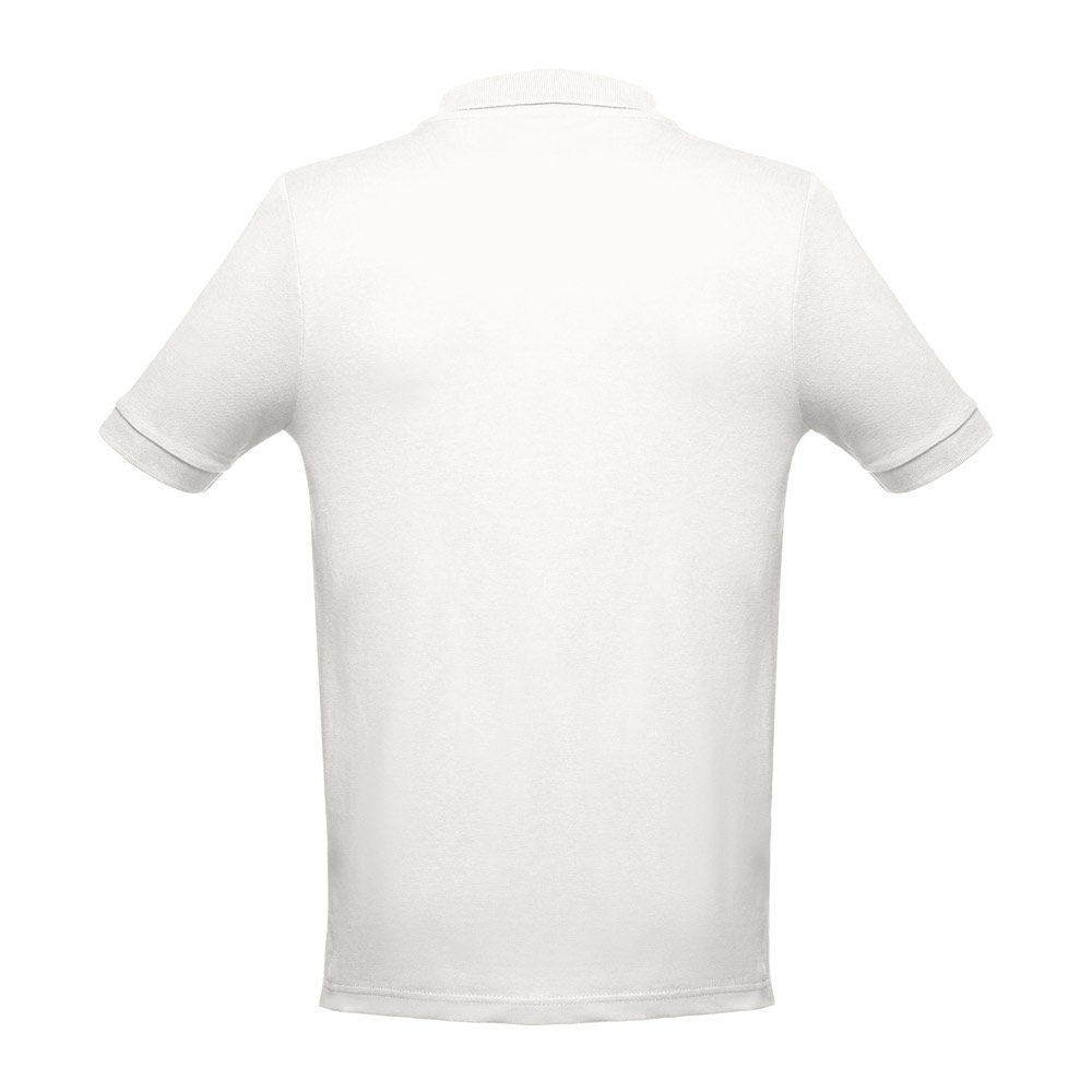 THC ADAM II. Polo da uomo in cotone a maniche corte