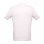 THC ADAM II. Polo para homem de manga curta em algod&atilde;o - Rosa pastel