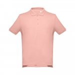 THC ADAM II. Polo para homem de manga curta em algod&atilde;o - Salm&atilde;o