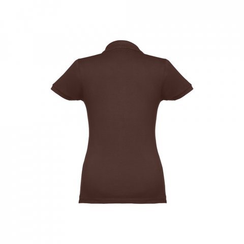 THC EVE II. Polo pour femme - Marron fonc&eacute;