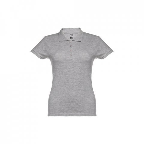 THC EVE II. Polo pour femme - Gris clair matte