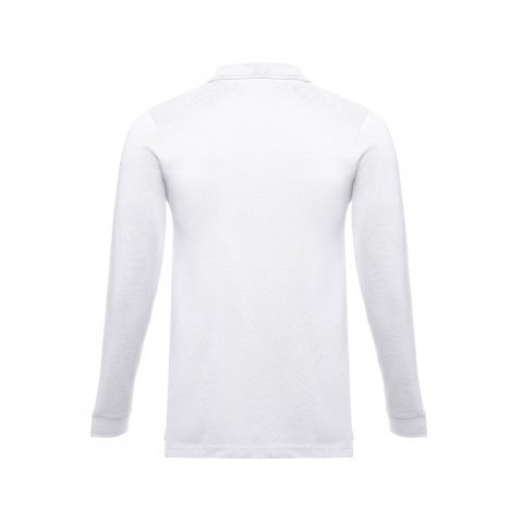 THC BERN WH 3XL II. Polo de manga comprida para homem - Branco