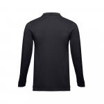 THC BERN 3XL II. Polo de manga comprida para homem - Preto