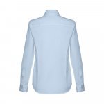THC TOKYO WOMEN II. Lang&auml;rmeliges Oxford-Hemd f&uuml;r Frauen - Hellblau