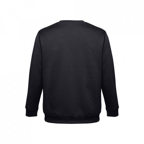 THC DELTA II. Sweatshirt (unissexo) em algod&atilde;o e poli&eacute;ster - Preto