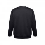 THC DELTA II. Sweatshirt (unissexo) em algod&atilde;o e poli&eacute;ster - Preto