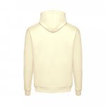 THC PHOENIX II. Sweatshirt (unissexo) com capuz em algod&atilde;o e poli&eacute;ster - Amarelo pastel