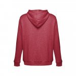 THC AMSTERDAM II. Sweatshirt para homem em algod&atilde;o e poli&eacute;ster - Vermelho matizado