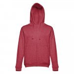 THC AMSTERDAM II. Sweatshirt para homem em algod&atilde;o e poli&eacute;ster - Vermelho matizado