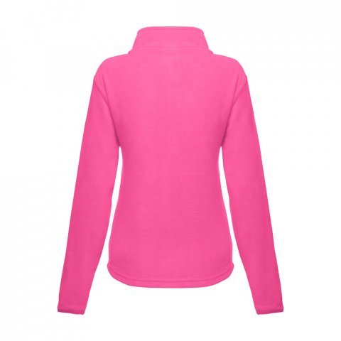 THC HELSINKI WOMEN II. Casaco polar cintado para senhora em poli&eacute;ster - Rosa