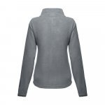 THC HELSINKI WOMEN II. Casaco polar cintado para senhora em poli&eacute;ster - Cinzento