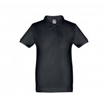 THC ADAM KIDS II. Polo &agrave; manches courtes en coton pour enfants (unisexe)