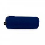 NOMAD. Multi-purpose case in recycled felt (100% rPET) with ruler, pencils, rubber and sharpener - Blue